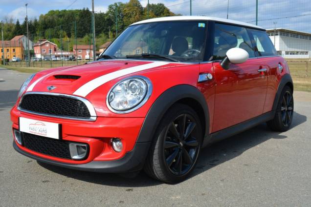 MINI COOPER "S"  / 184 CV /  ROUGE/TOIT BLANC / 4 ROUES HIVER ALU OFFERTES 1