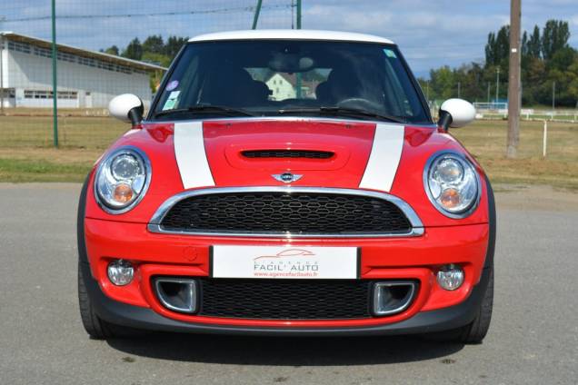 MINI COOPER "S"  / 184 CV /  ROUGE/TOIT BLANC / 4 ROUES HIVER ALU OFFERTES 8