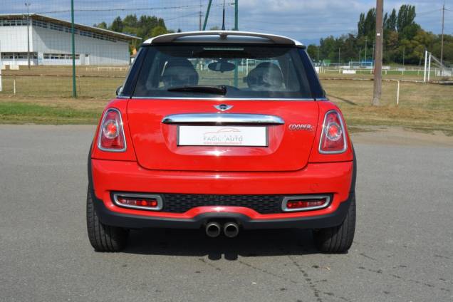 MINI COOPER "S"  / 184 CV /  ROUGE/TOIT BLANC / 4 ROUES HIVER ALU OFFERTES 9