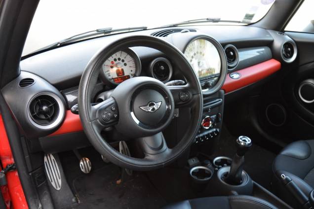 MINI COOPER "S"  / 184 CV /  ROUGE/TOIT BLANC / 4 ROUES HIVER ALU OFFERTES 14