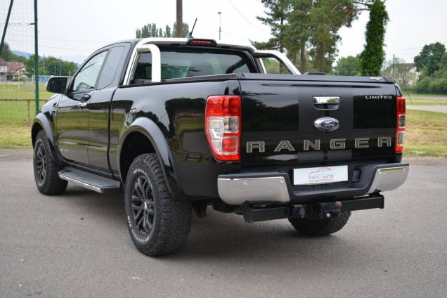 FORD RANGER LIMITED SUPER CABINE 4X4 BVA  2.0 BI TURBO 213 CV / 84600 KMS / 1ère MAIN /  ATTELAGE / CAMERA DE RECUL 4