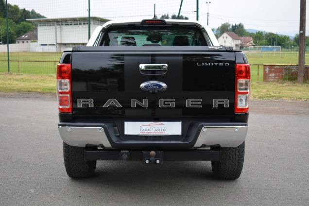 FORD RANGER LIMITED SUPER CABINE 4X4 BVA  2.0 BI TURBO 213 CV / 84600 KMS / 1ère MAIN /  ATTELAGE / CAMERA DE RECUL 12