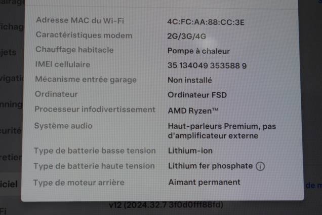 TESLA MODEL 3 STANDARD RANGE PROPULSION / GARANTIE 03/2027 17