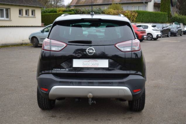 OPEL CROSSLAND X DESIGN TURBO 110 CV / BOITE AUTOMATIQUE / 52900 KMS / 1ère MAIN / CROCHET D'ATTELAGE 6