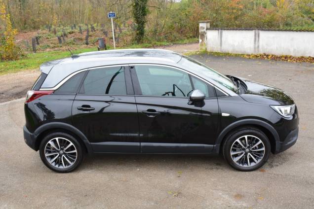 OPEL CROSSLAND X DESIGN TURBO 110 CV / BOITE AUTOMATIQUE / 52900 KMS / 1ère MAIN / CROCHET D'ATTELAGE 10